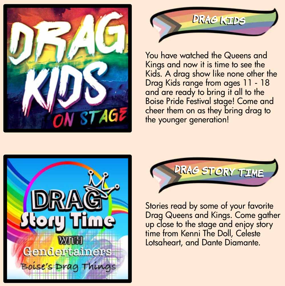 Drag Kids On Stage